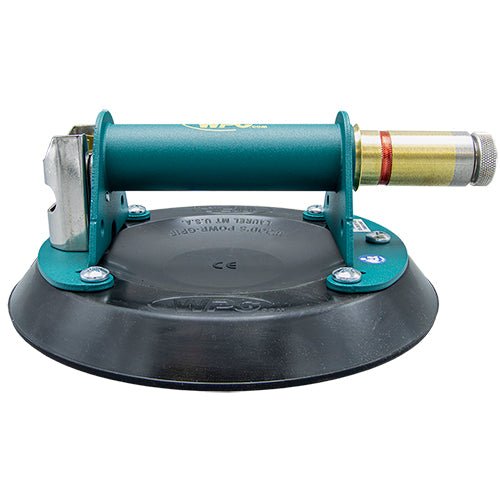 8" Hand Cup for Flat Surfaces with Low Vacuum Audio Alarm Wood's Powr-Grip