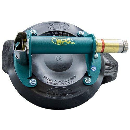 8" Hand Cup for Flat Surfaces with Low Vacuum Audio Alarm Wood's Powr-Grip