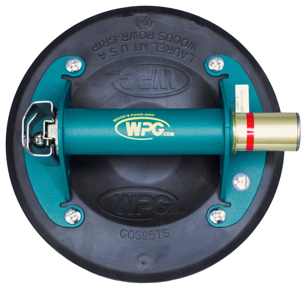 8" Hand Cup for Flat Textured Surfaces Wood's Powr-Grip