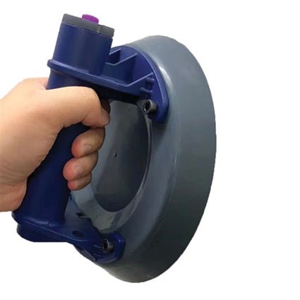 8" WEHA TUFFCUP LED ELECTRIC BATTERY POWERED CORDLESS VACUUM CUP NON BLEEDING GRAY RUBBER - Sale Weha