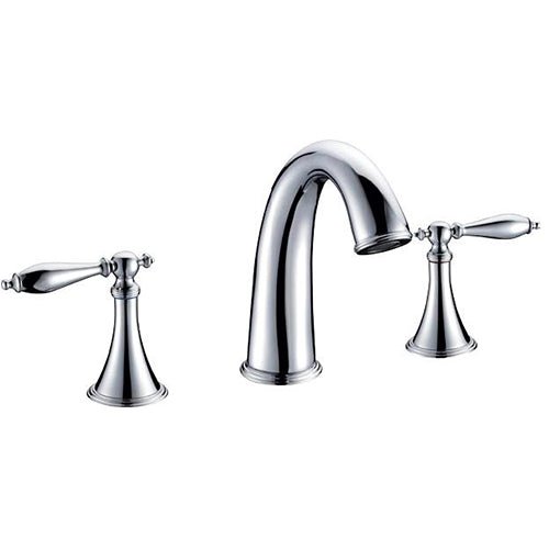 8” Wide Spread Faucet Chrome Faucets Brushed Nickel Faucets