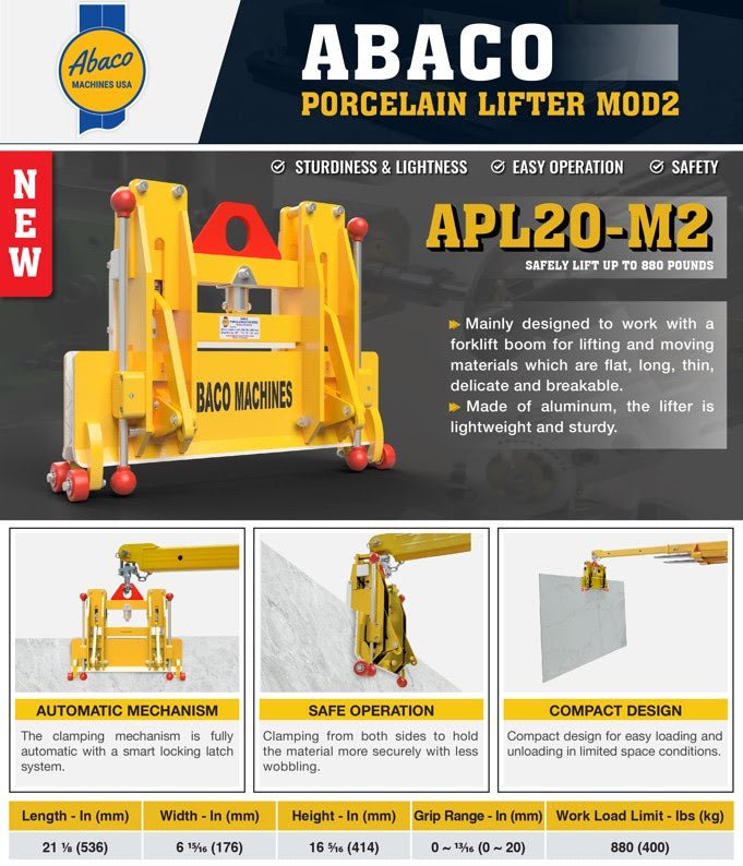 Abaco Multi Material Lifter Automatic Abaco Machines