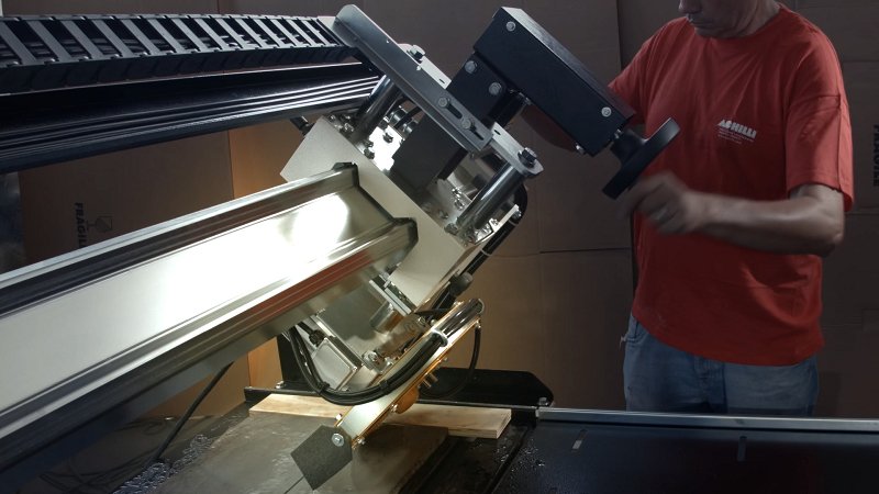 Achilli AFR 300 C Manual Bridge Saw Achilli