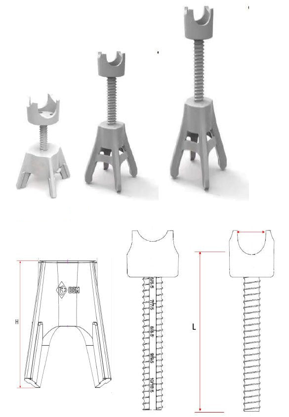 Adjustable Plastic Unichair OCM