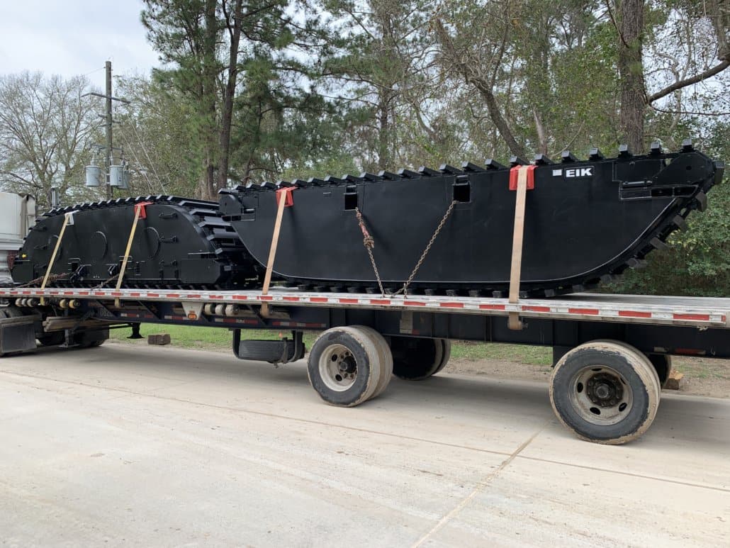 33 -38 Ton Amphibious Excavator Undercarriage EIK Solutions