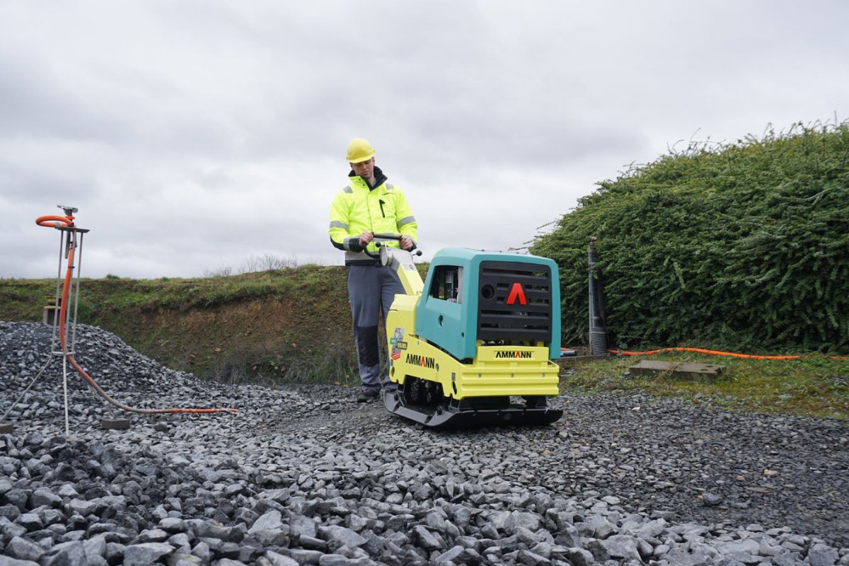 APH 65/85 Hydrostatic Plates - Hourmeter (3 Shaft) Ammann