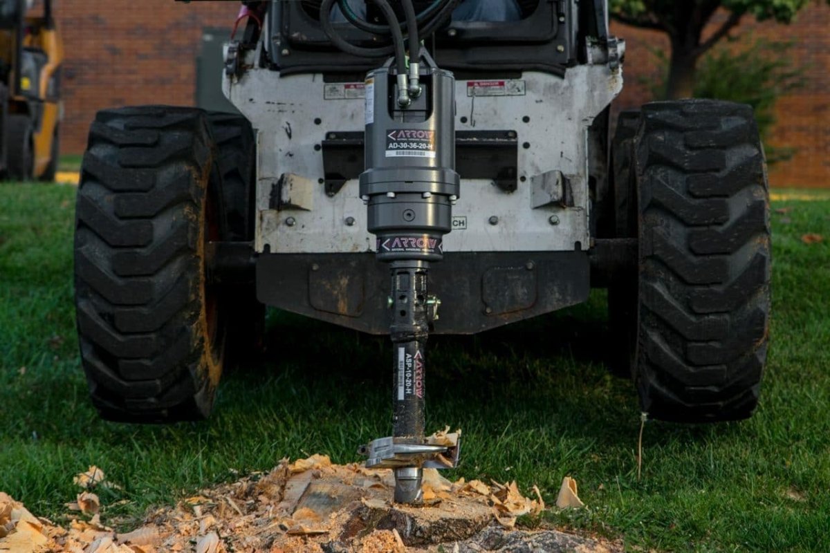 Auger Stump Planers Arrow Material Handling