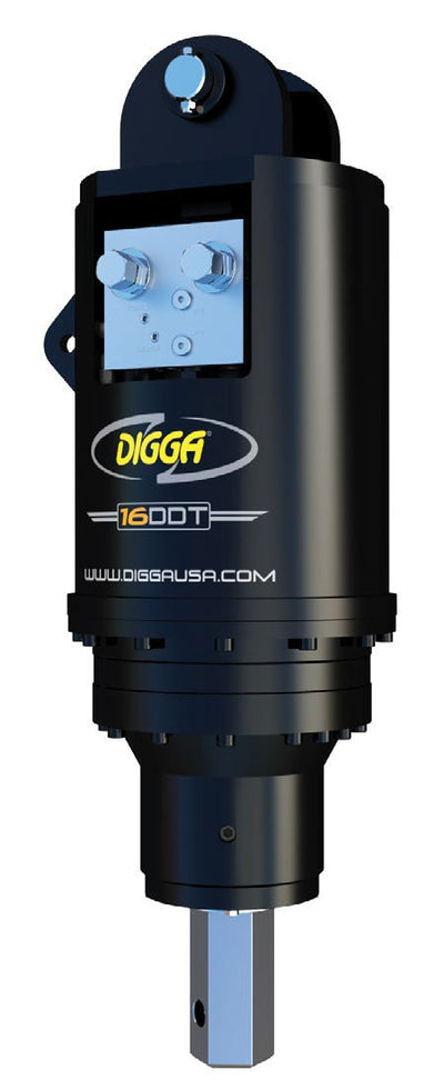 Digga Heavy-Duty Auger Drives for 13-16T Excavators 16DDT-13 Digga Two Speed – High Flow (3" Hex) 16,448 ft.-lbs. N/A (Auger Drive Only)