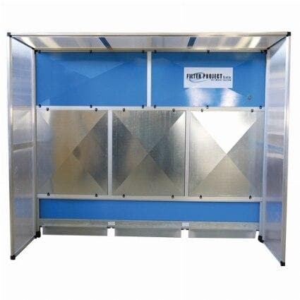 Automatic Dry Dust and Sludge Collection Booth TEC714 Filter Projects 3 Meter (10 feet)