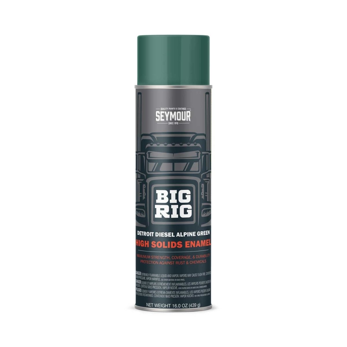 Big Rig Professional Coatings - Case of 6 20-1661 Seymour Detroit Diesel Alpine Green