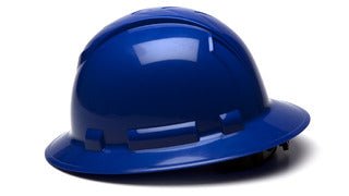 Blue Hard Hat Ridgeline Full Brim - Box of 12 Pyramex