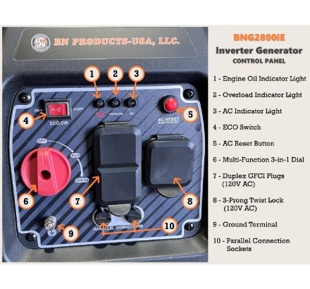 BNG2800iE Inverter Generator BN Products