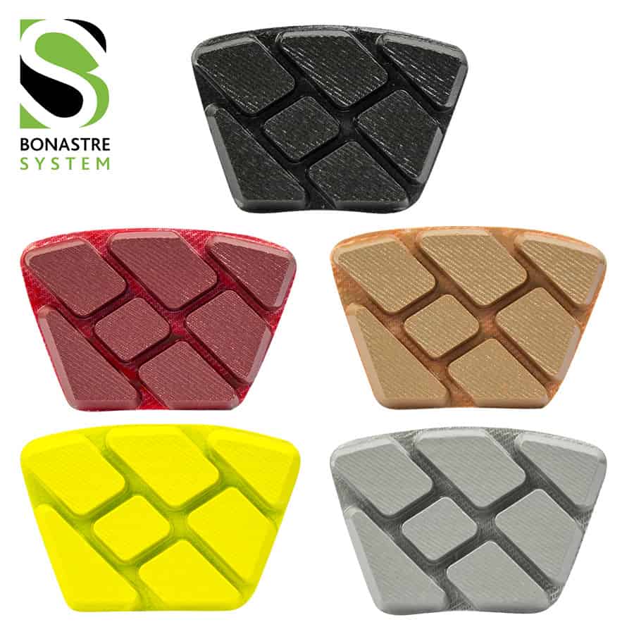 Bonastre Pro Pads and Munich Resin Diamonds Bonastre System