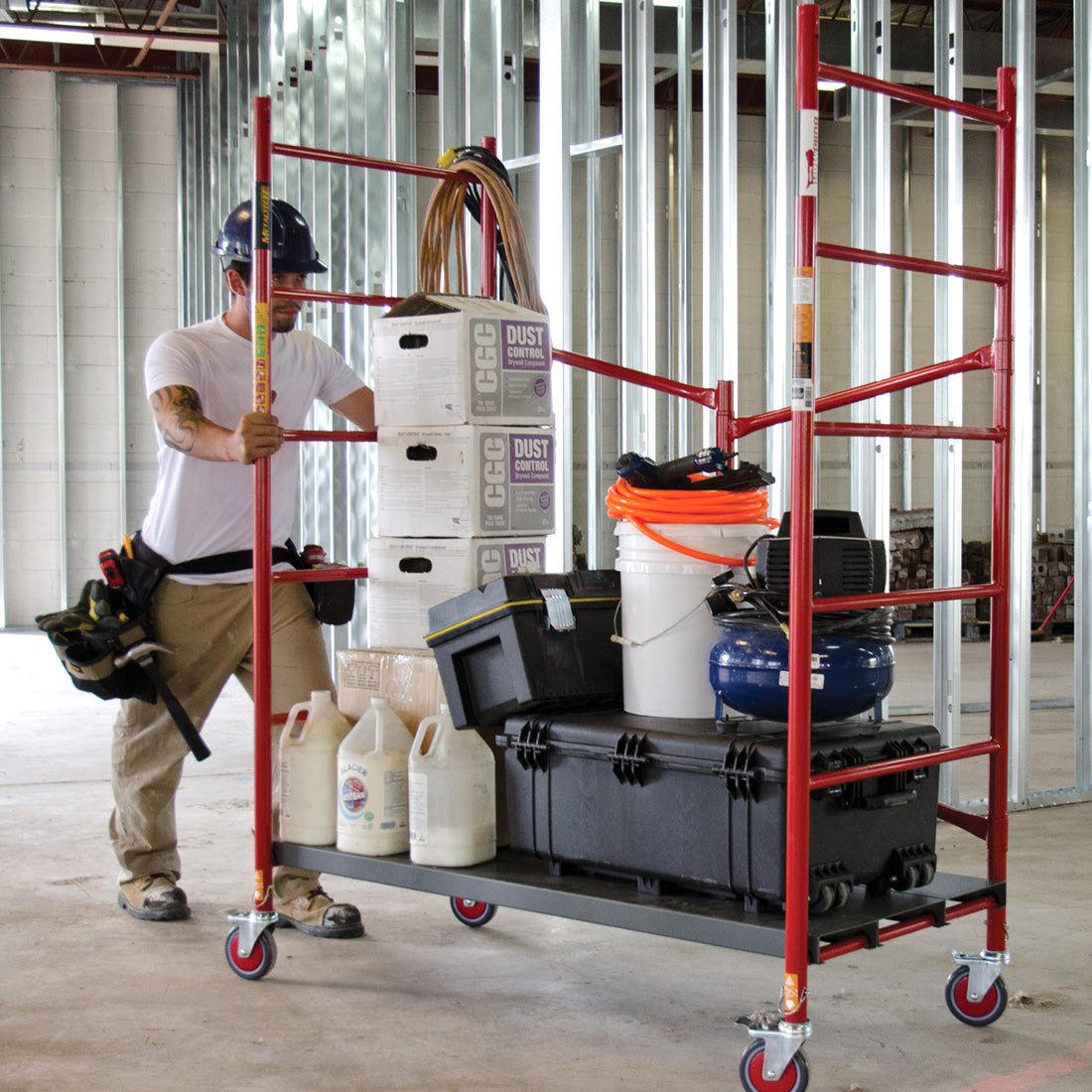 Buildman™ 6' Portable Scaffold MetalTech