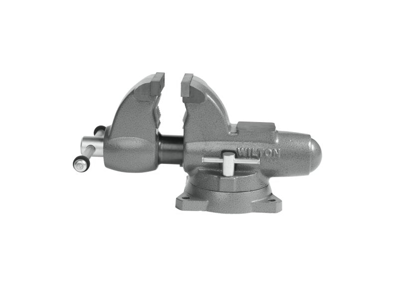 C-0 Pipe and Bench Vise, 3-1/2" Jaw Width, 5" Max Jaw Opening, 4-1/2" Throat Depth Wilton