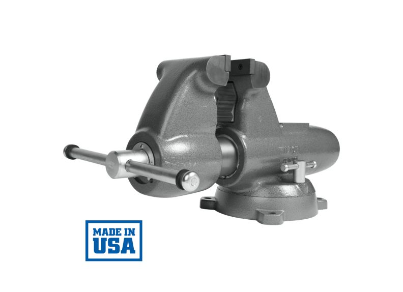 C-3 Pipe and Bench Vise, 6" Jaw Width, 9" Max Jaw Opening, 6-5/8" Throat Depth Wilton