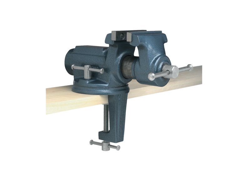CBV-65, Super-Junior® 4” Vise with Clamp On and Swivel Base Wilton