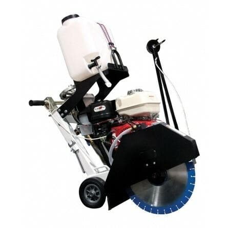 CC1300XL Small Walk Behind Concrete Saw 75066 Diamond Products Honda GX270 8.5 HP - 14" Blade Capacity - Gas