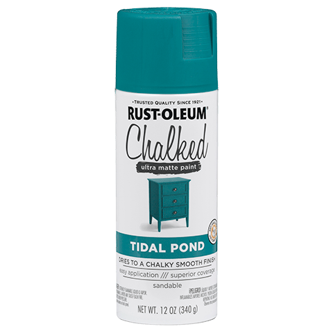 Chalked Paint Ultra Matte Paint - 12oz (6 Count) 302597 Rust-Oleum Tidal Pond