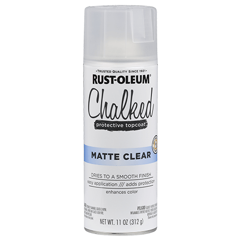 Chalked Paint Ultra Matte Paint - 12oz (6 Count) 302599 Rust-Oleum Matte Clear