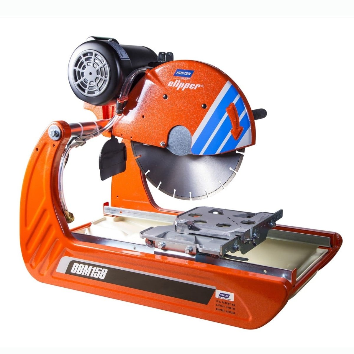 Clipper Blockbuster BBM Series Mini Masonry Saw - Electric 70184626327 Norton 1.5 Engine Power - Induction Motor