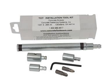 Concrete Screw Installation Kit Tru-Cut