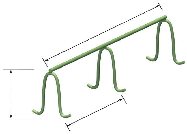 Continuous High Chair-Epoxy (100 LF) OCM