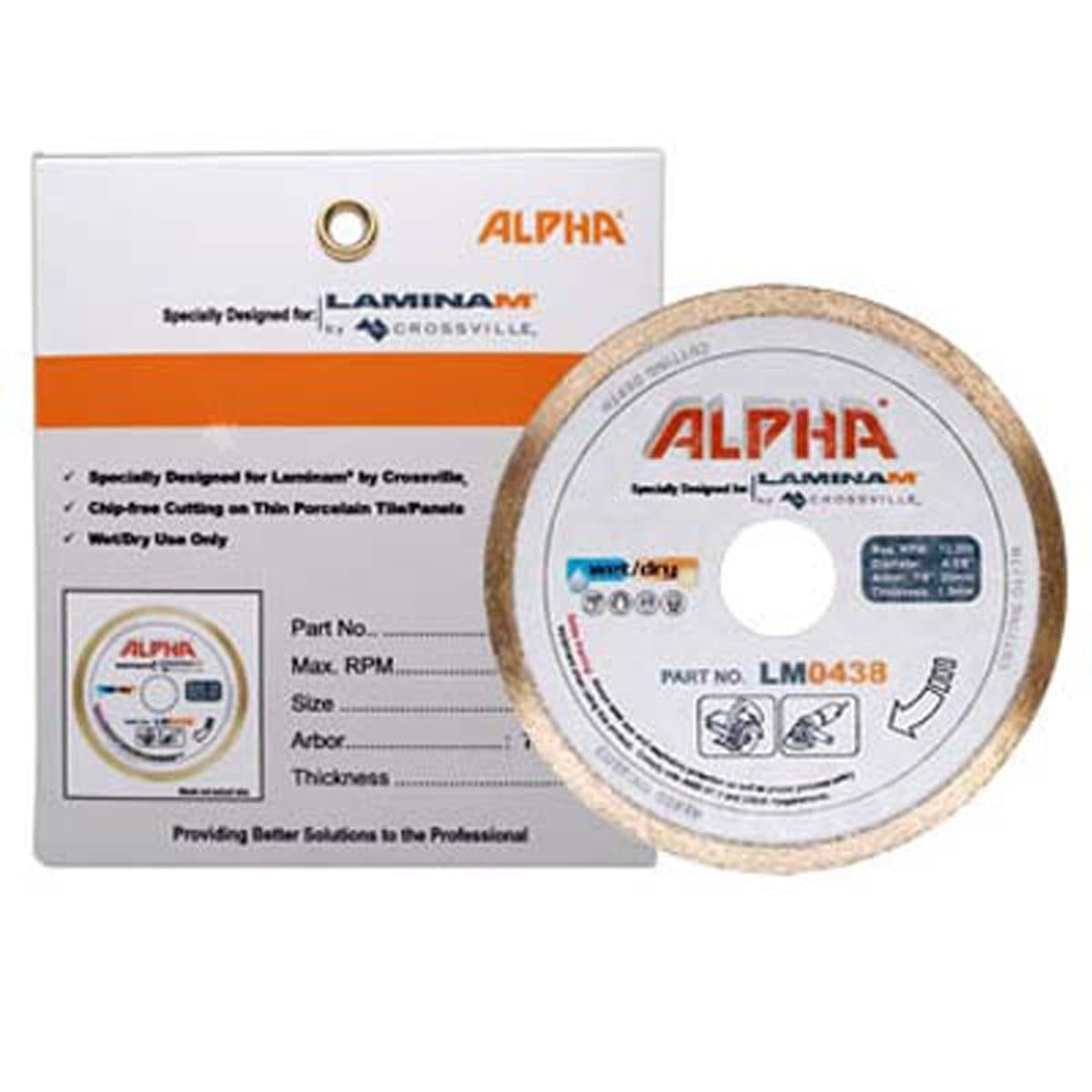 Crossville Laminam Blade 4-3/8" Alpha Tools