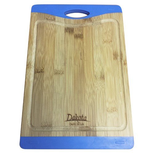 Dakota Sinks DSA-BCBWS Signature 8 3/4 Inch Bamboo Cutting Board with Silicone Edge - Dakota Sinks