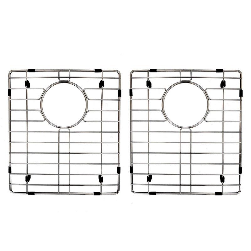 50/50 Undermount Bottom Grid Set Sink Grid Sink Grate Grids