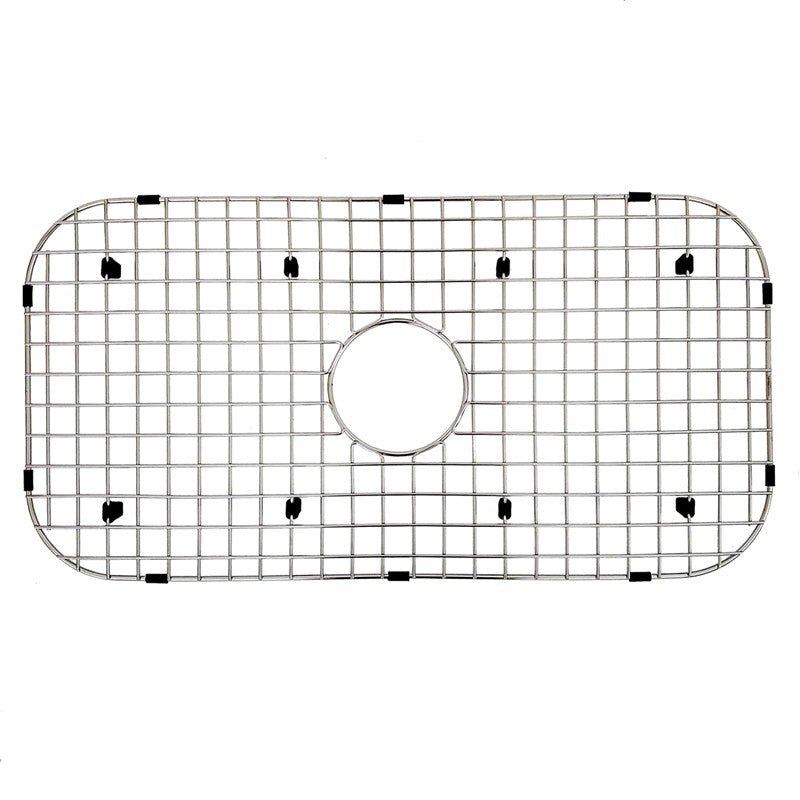 Dakota Sinks DSR-BG3218 Signature R Series 27 1/4 Inch Bottom Grid - Brushed Nickel Dakota Sinks