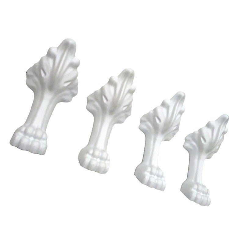 Dakota Sinks DST-ACFBN Signature 4 Piece Claw Feet Set DST-ACFW Dakota Sinks White