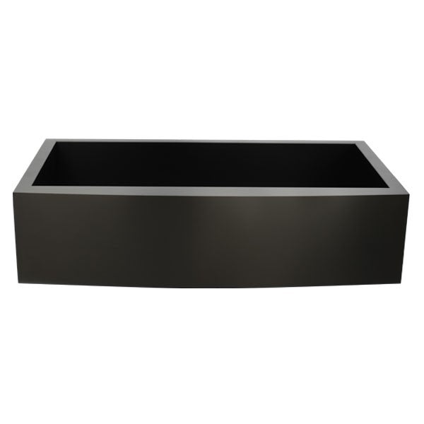 Dakota Sinks DSZ-A3620 Signature Z-Series 36 Inch Zero Radius Single Bowl Apron Front Stainless Steel Kitchen Sink with Bottom Grid Dakota Sinks