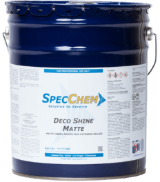Deco Shine Matte Matte Finish Protective Exterior Sealer - SpecChem
