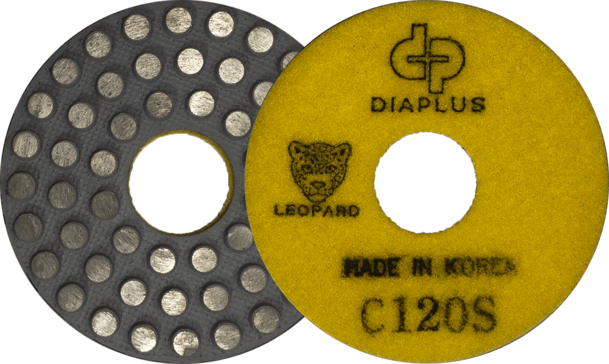 Dia Plus Concrete Metal Dot Grinding Pads MPC4-120S Dia Plus 4" 120