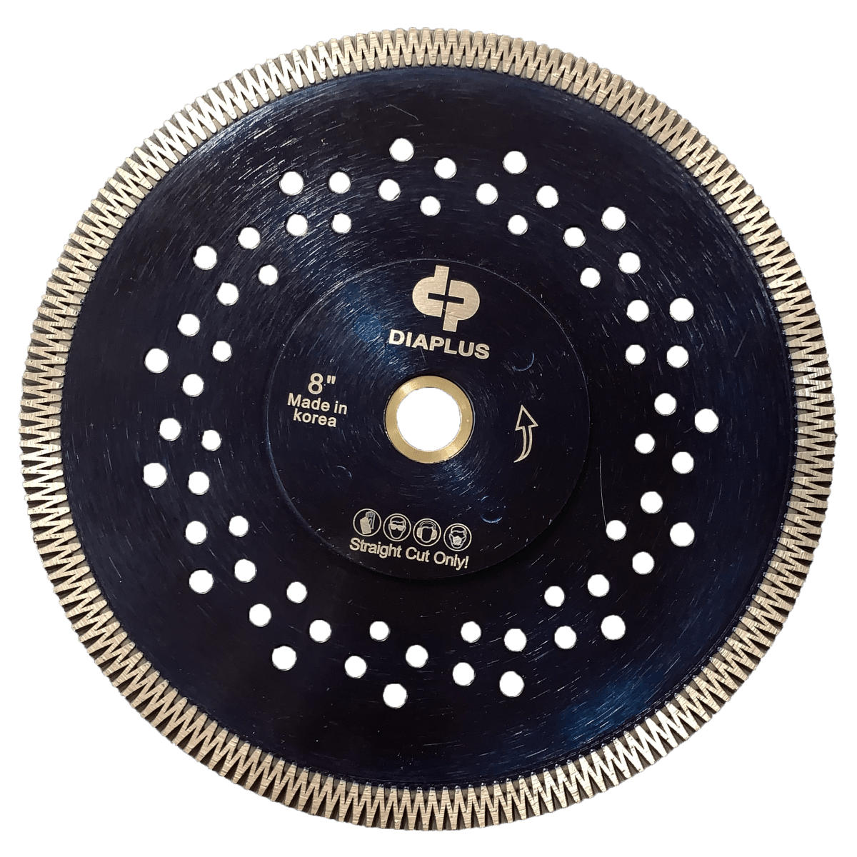 Diaplus Quartzite Diamond Blade for Blue Ripper Jr and G2 DP-TQ8 Dia Plus 8" Blue Ripper Jr.