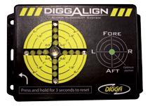 Diggalign Inclinometer For Augers & Anchor Drives - Digga