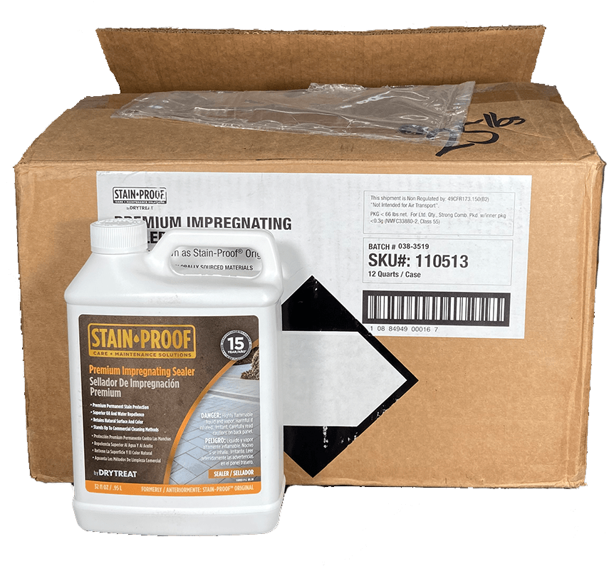 Dry-Treat Premium Impregnating Sealer (Stainproof Sealer) 110513-12 Dry Treat Case of 12 quarts