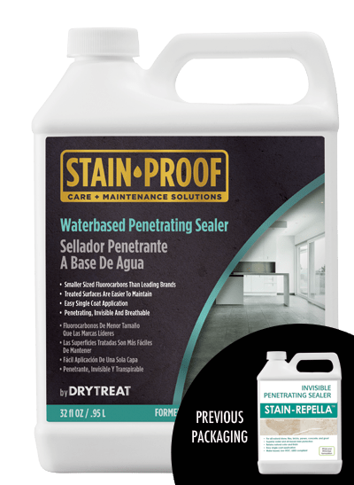 Dry-Treat Waterbased Penetrating Sealer (Formerly Stain-Repella™) Dry Treat