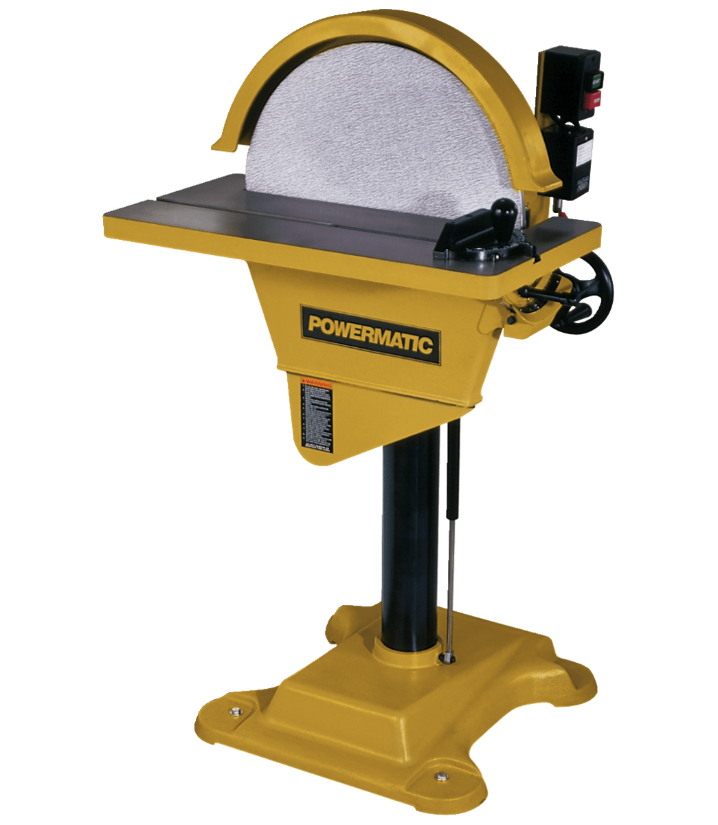 DS20 Disc Sander, 3HP 3PH 230 Powermatic