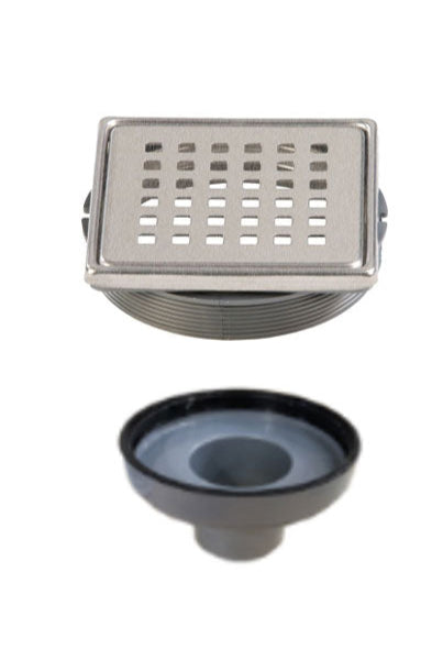 Dural Single Point Shower Drains & Cover Dural