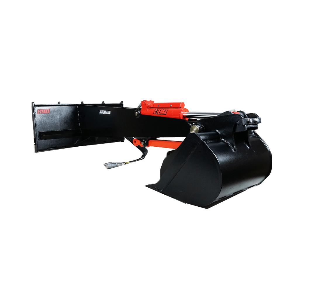 E70 Skid Steer Backhoe Attachment Eterra