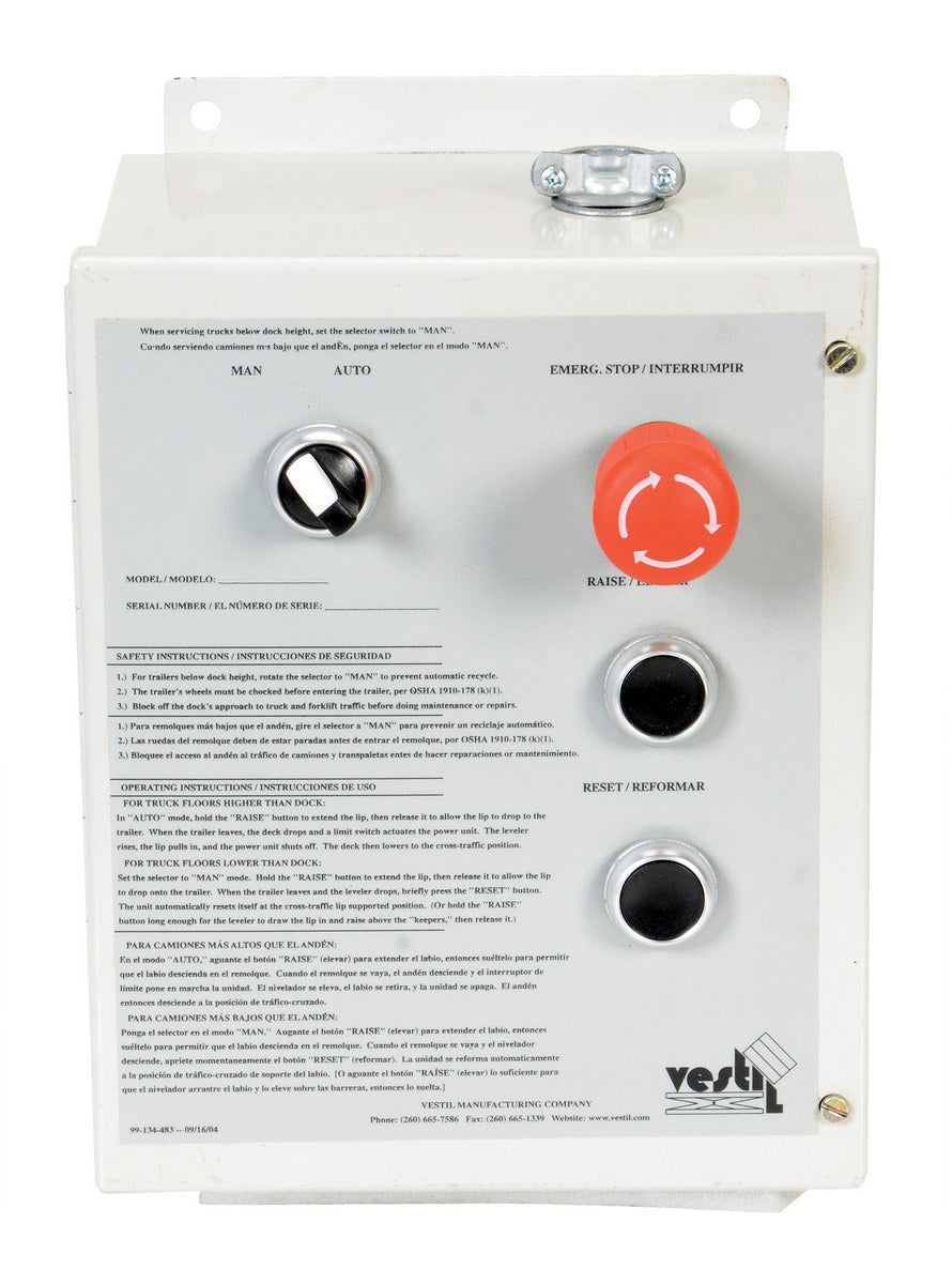 Electric Hydraulic Dock Levelers Vestil