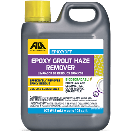 EPOXY OFF GROUT HAZE REMOVER 44010306AME Fila Solutions Quart
