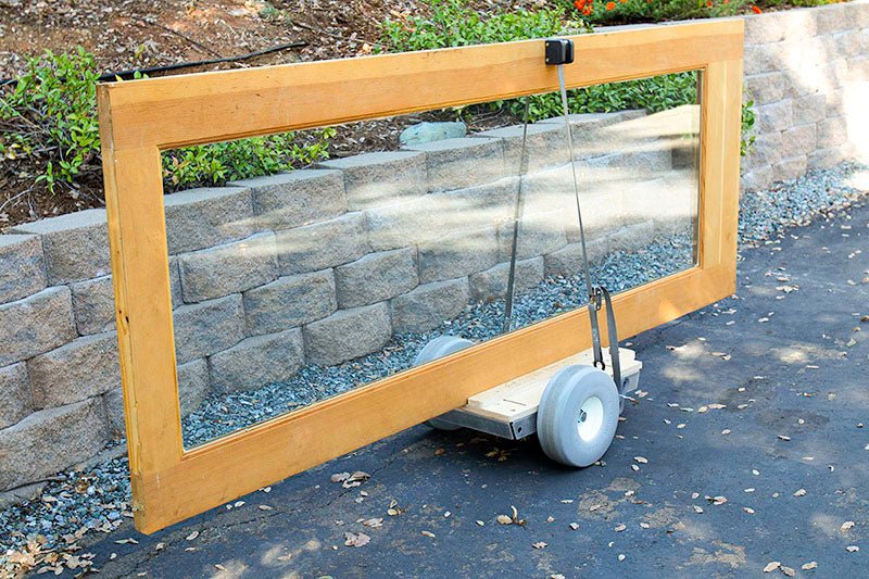 EZ Glide™ Glass Dolly Omni Cubed