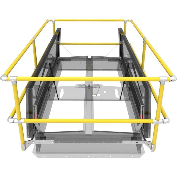 Four-Sided Smoke Vent Safety Railing Babcock-Davis