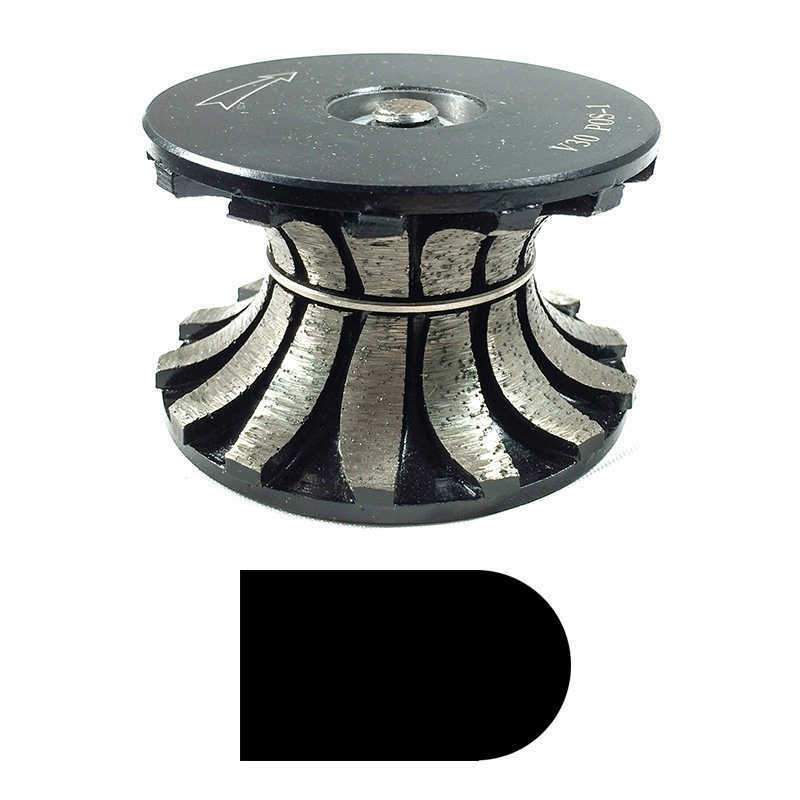 Full Bull Nose - Amigo Router Bit AMI-RB-FULLBULLNOSE-1 Amigo Machines 3/4" (20) P 1 - Coarse