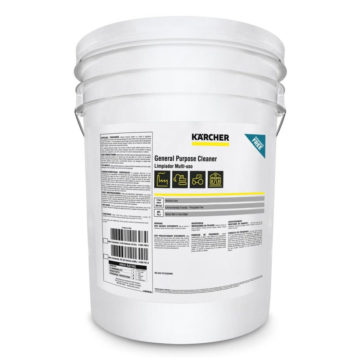General Purpose Degreaser Cleaner 9.803-789.0 Karcher 5 Gallon