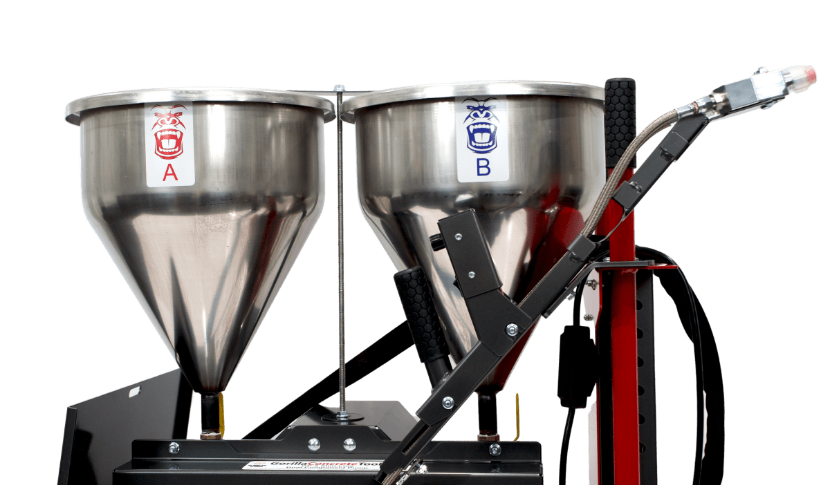 GP-2 Slim Dual Component Pump Gorilla Concrete Tools