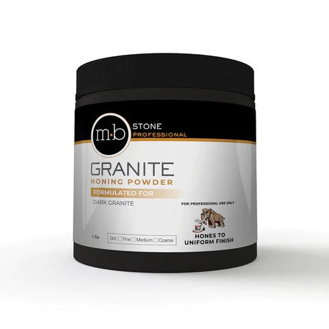 Granite Black Honing Powder (1 LB) MB Stone Care